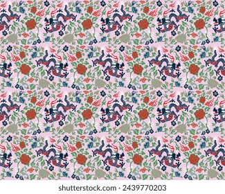 Seamless Chinese and Japanese Pattern