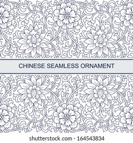 Seamless chinese ornament