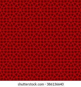 Seamless Chinese window tracery polygon cross geometry pattern background

