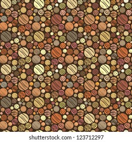 seamless chocolate texture