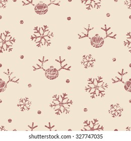 Seamless Christmas background