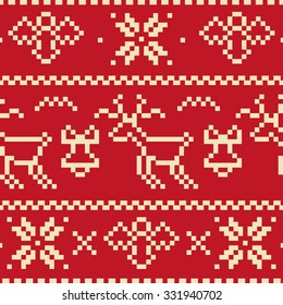 Seamless Christmas background