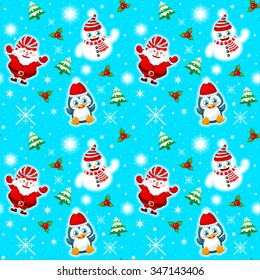 Seamless christmas background