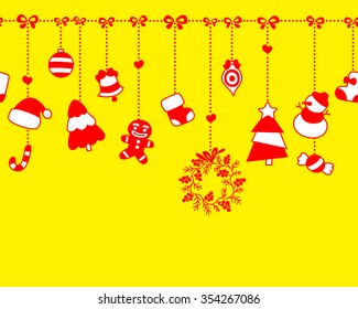 Seamless Christmas Background
