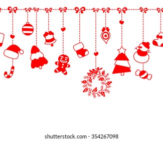 Seamless Christmas Background