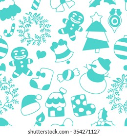 Seamless Christmas Background