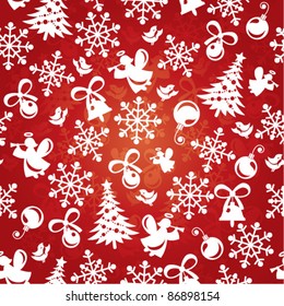 seamless christmas background