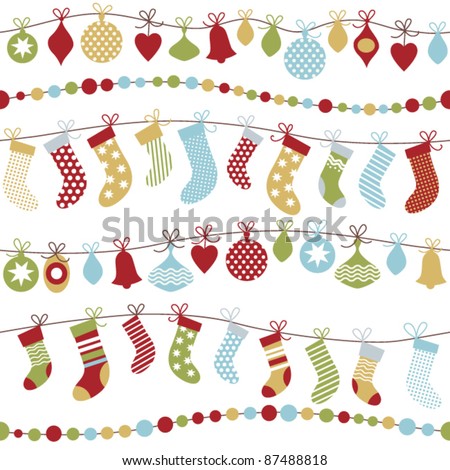 seamless Christmas background