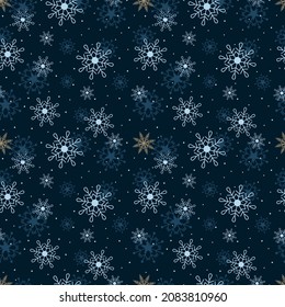Seamless christmas background. illustration vector paper gift