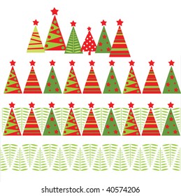 Frontera de navidad sin foco