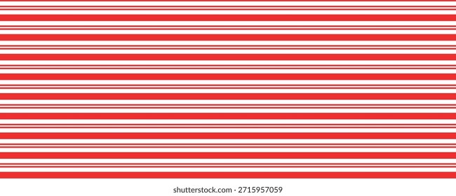 Nahtlose Weihnachtsbonbons rot Streifen Muster. Gestreifter Zuckerrohr-Hintergrund. Weihnachtsgeschenkmuster. Winterurlaub Streifen Hintergrund. Weihnachtsgeschenkpapier.