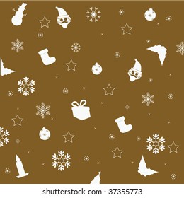 seamless christmas card