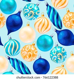 Seamless christmas decorations