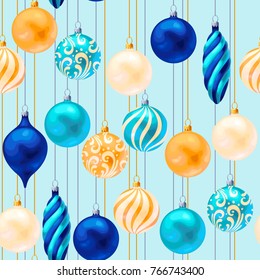 Seamless christmas decorations