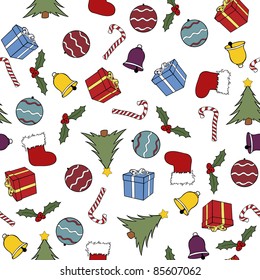 seamless Christmas illustration