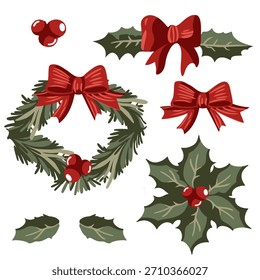 Nahtloses Weihnachts- und Neujahrsmuster für Dekoration	