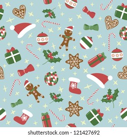 Seamless christmas pattern #1