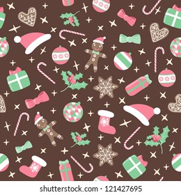 Seamless christmas pattern #2