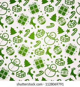 Seamless Christmas pattern