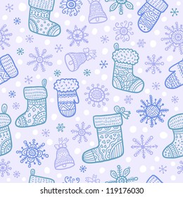 Seamless christmas pattern