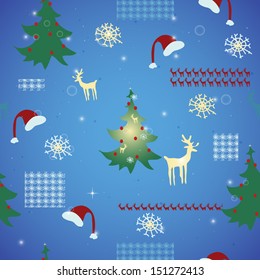 seamless christmas pattern