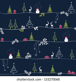 seamless christmas pattern