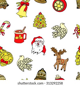 Seamless Christmas pattern