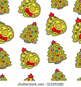 Seamless Christmas pattern