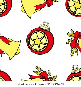 Seamless Christmas pattern