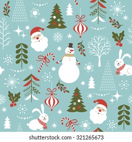 seamless Christmas pattern