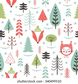 seamless Christmas pattern