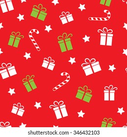 Seamless Christmas pattern 