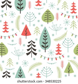 patrón navideño fluido