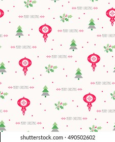 seamless christmas pattern