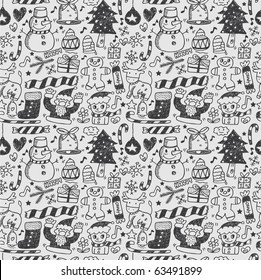 seamless christmas  pattern