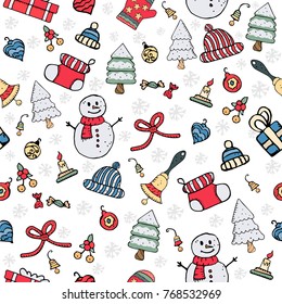 seamless christmas pattern