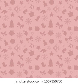Seamless Christmas pattern. Background snowflake for textiles, fabrics, cotton fabric, covers, wallpaper, print, gift wrapping, postcard, scrapbooking.