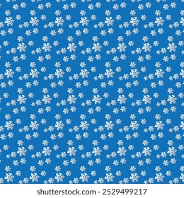 Patrón de Navidades sin fisuras con fondo azul 