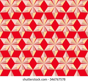 Seamless christmas pattern. Crystal snowflakes, shining snowfall. Light star silhouettes on green background. Ice cream, sweets wrapper. Winter, holiday, sale theme texture. Vector illustration.