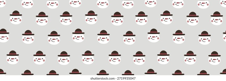 Padrão de Natal perfeito com bonitos bonitos bonitos bonitos bonitos. Fundo de vetor de inverno festivo perfeito para impressões de férias, papel de embrulho, têxteis, artigos de papelaria, papéis de parede e desenhos sazonais acolhedores.