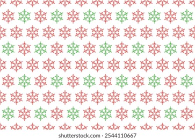 Seamless christmas pattern design for background, wallpaper, fabric, wrapping, clothing.