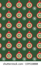 seamless christmas pattern design. vector illustration