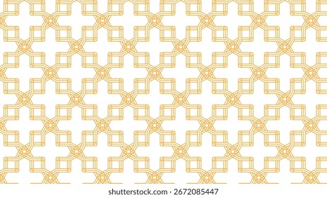 Seamless Christmas pattern with elegant golden vector lines on dark festive background, abstract luxury holiday design. seamless patterns Simple vector graphics.