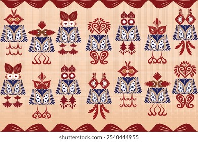 Seamless christmas pattern eps file
