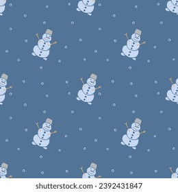 Patrón de navidad sin foco. Antecedentes de Año Nuevo. Ilustración de doodle con iconos de navidad