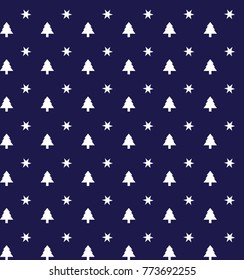 seamless christmas pattern, Norwegian style