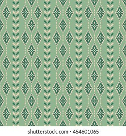 seamless christmas pattern in scandinavian style