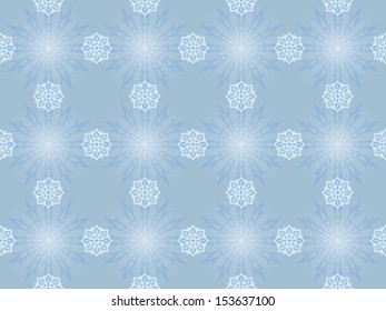 seamless Christmas pattern with snowflakes