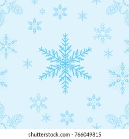 seamless Christmas pattern , soft tone.
