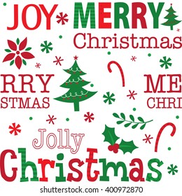 Seamless Christmas Pattern suitable for wrapping, wallpaper, background 